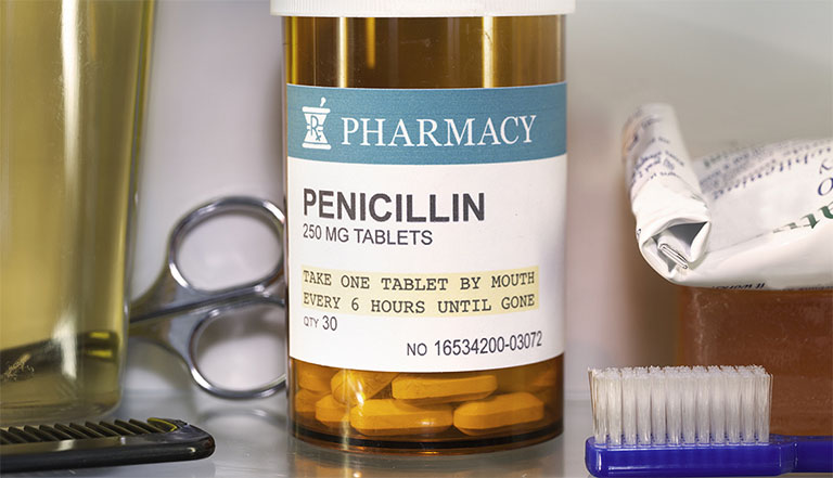 Thuốc kháng sinh Penicillin chữa viêm họng