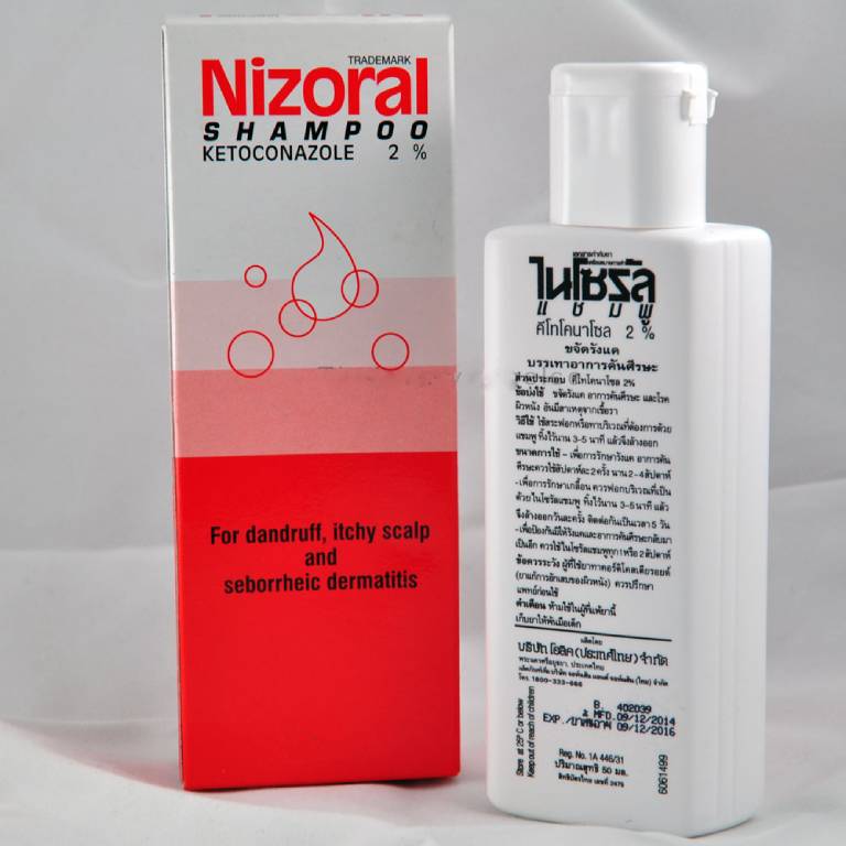 Thành phần của dầu gội Nizoral