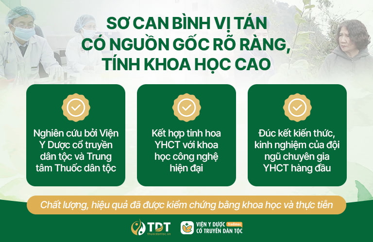 Điểm cộng cho uy tín của phác đồ viêm dạ dày HP Sơ can Bình vị tán