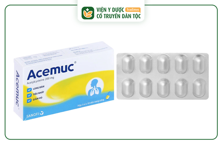 Tác dụng phụ của thuốc Acemuc