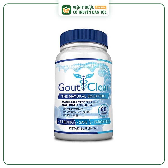 Thực phẩm chức năng cho người bệnh gút Gout Clear