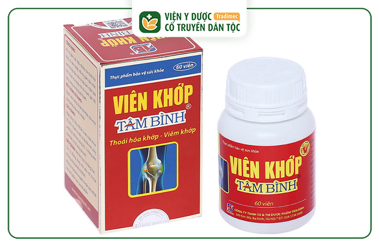 Viên Khớp Tâm Bình là sản phẩm hỗ trợ xương khớp được nhiều người tin dùng