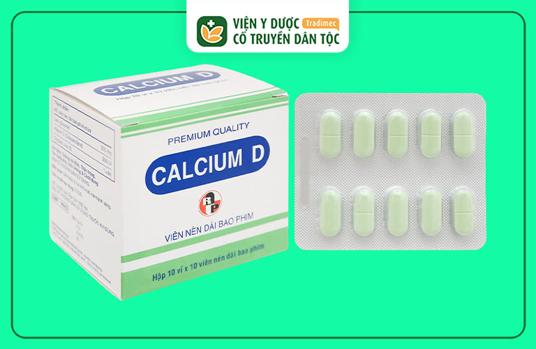 Thuốc bổ xương khớp của Việt Nam hiệu quả Calcium D