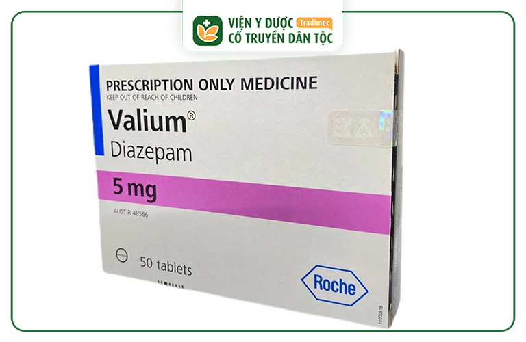 Valium Diazepam giúp giảm lo âu ở bệnh nhân suy nhược thần kinh