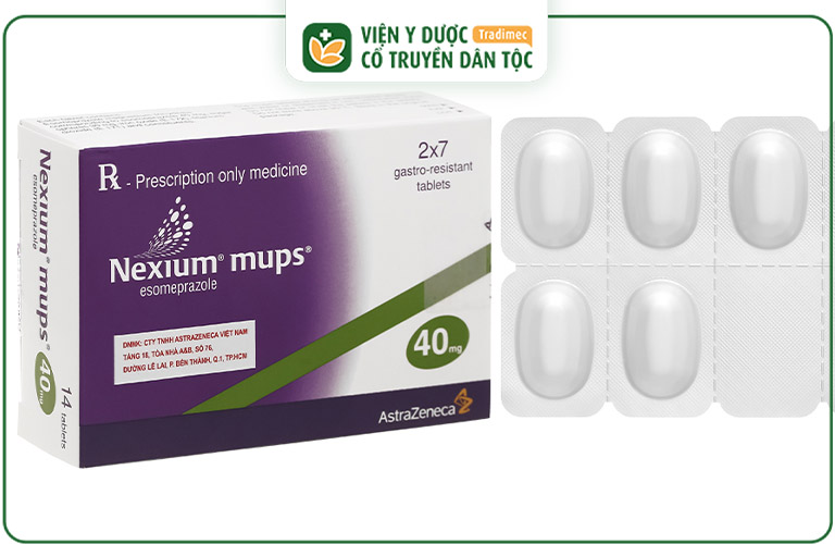 Thuốc trị trào ngược axit dạ dày Nexium Mups 40mg