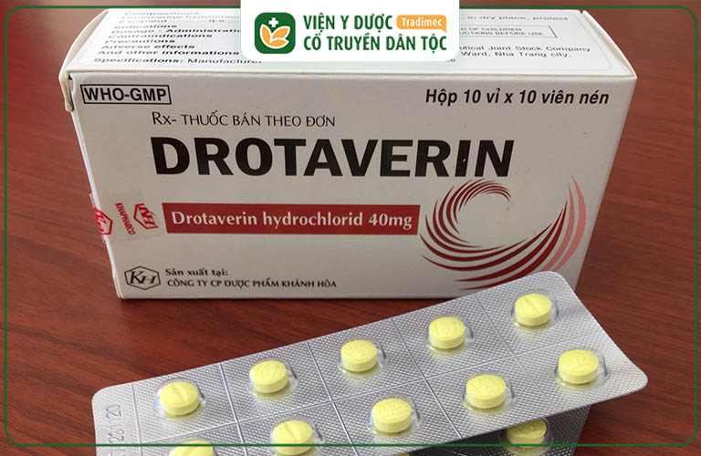 Thuốc giãn cơ trơn Drotaverin được dùng phổ biến trong điều trị sỏi niệu đạo