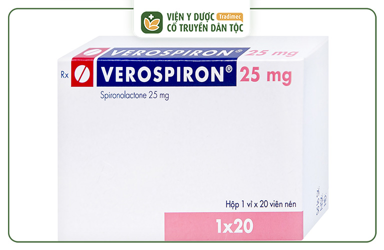 Spironolactone giúp thải trừ muối và Clo dư thừa trong cơ thể