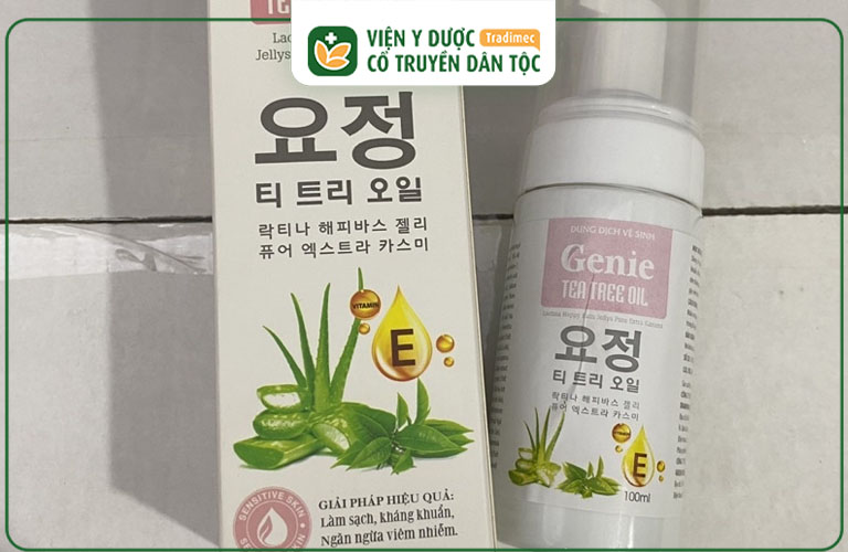 Dung dịch vệ sinh của Hàn Genie Tea Tree Oil