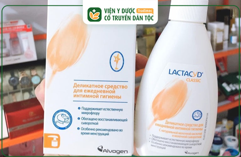 Dung dịch vệ sinh phụ nữ của Nga Lactacyd