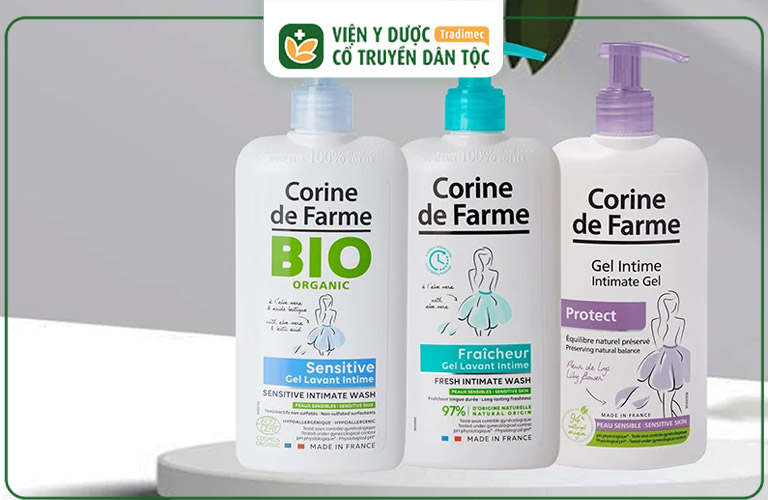 Dung dịch vệ sinh phụ nữ của Pháp Corine de Farme 