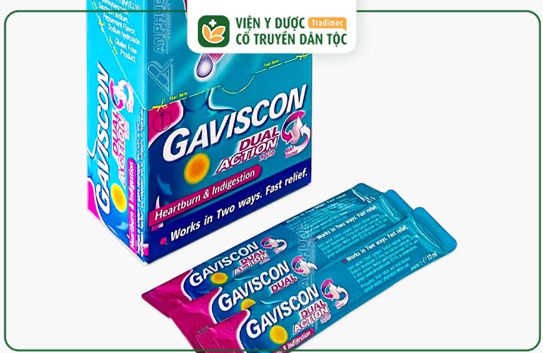 Không dùng thuốc trào ngược dạ dày Gaviscon cho người mẫn cảm và trẻ dưới 12 tuổi