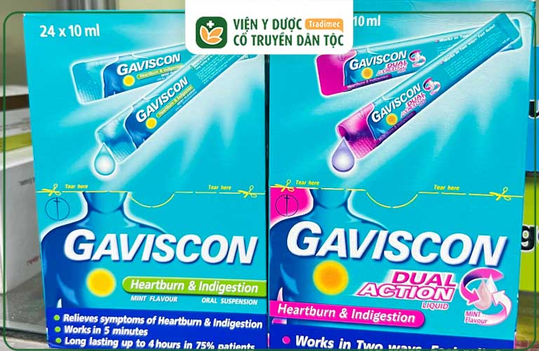 Gaviscon có thể tương tác với rượu, thuốc lá và các chất kích thích khác