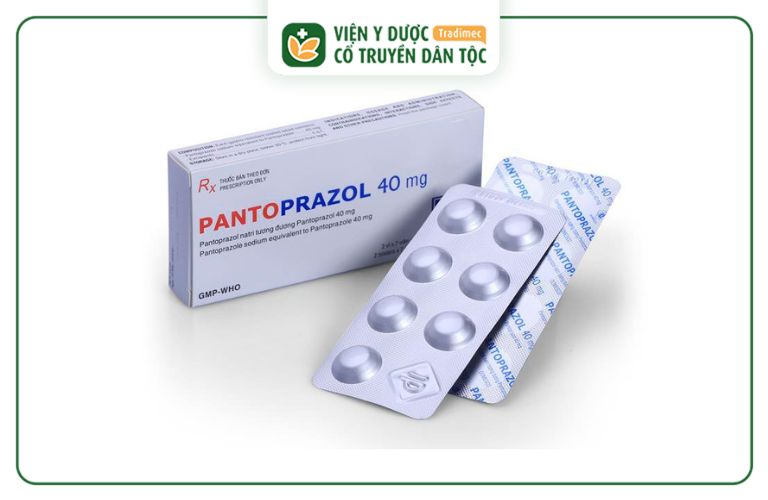 Bà bầu bị trào ngược dạ dày uống thuốc gì - Pantoprazol 