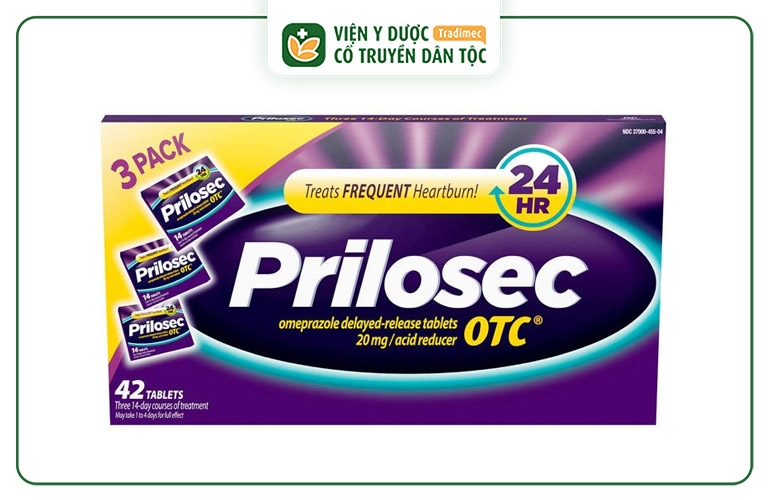 Thuốc Prilosec OTC thường được bác sĩ kê đơn trong phác đồ chữa bệnh trào ngược cho trẻ