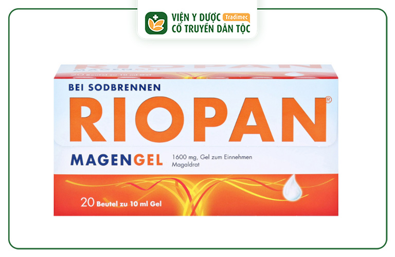Riopan Magengel là gel hỗ trợ điều trị trào ngược dạ dày, đau dạ dày