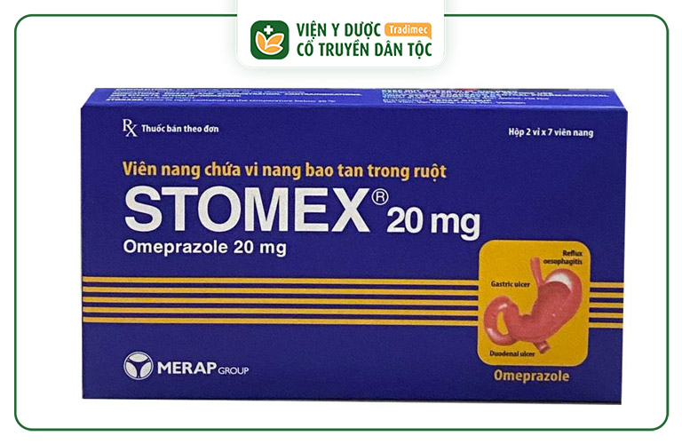 Thuốc Stomex cải thiện tình trạng trào ngược dạ dày hiệu quả