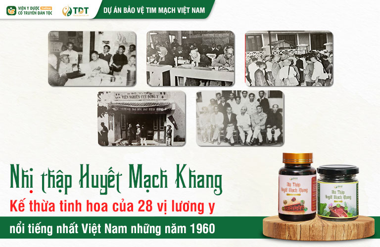 Bài thuốc Nhị thập Huyết mạch khang kế thừa tinh hoa từ Hội đồng Nhị thập bát tú