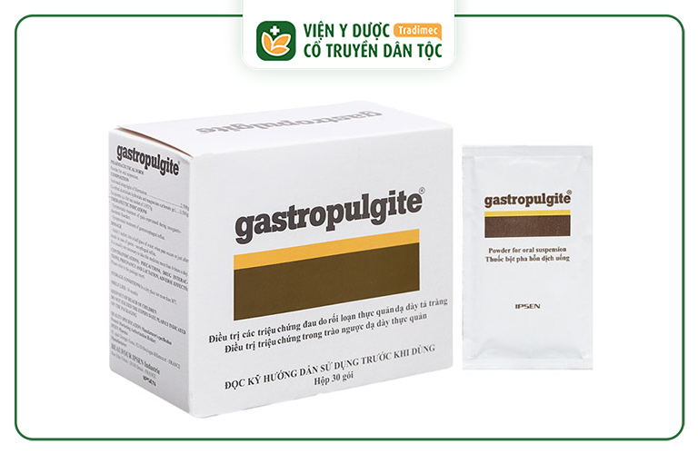 Gastropulgite loại bỏ triệu chứng ợ chua, ợ hơi, đau bụng, buồn nôn,...