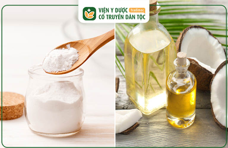 Công thức trị viêm nang lông vùng kín với dầu dừa và baking soda