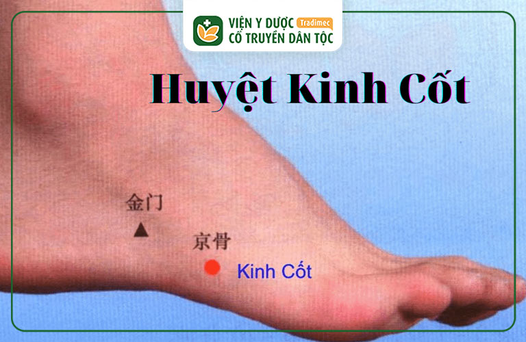 Hình ảnh minh họa huyệt Kinh Cốt