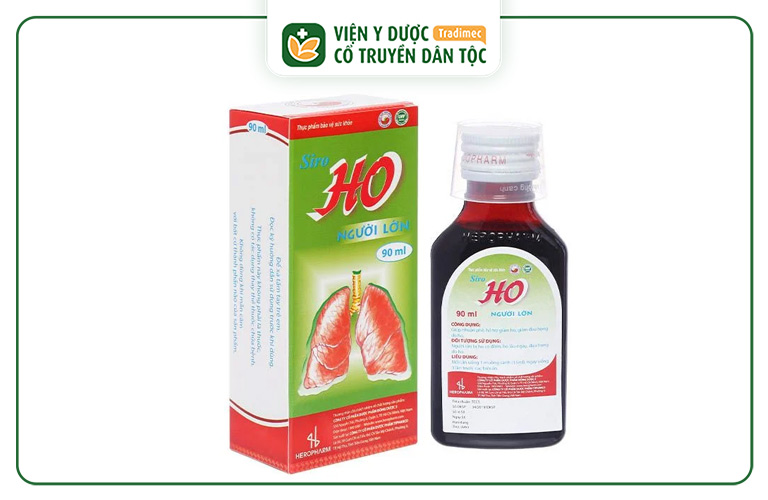 Siro FidoPharm giảm ho khan, ho gió, ho đờm