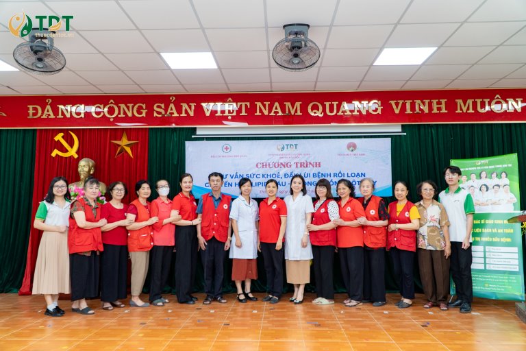 Chương trình tư vấn sức khỏe miễn phí diễn ra tại phường Thổ Quan, Đống Đa