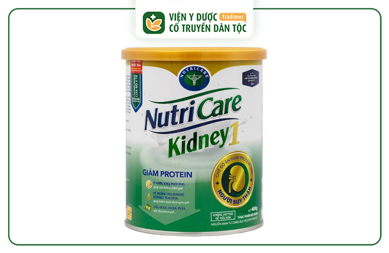 Sữa dành cho người suy thận Nutricare Kidney 1 được bác sĩ đánh giá cao