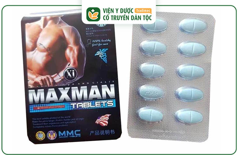 Maxman là viên uống giúp cải thiện rối loạn cương dương cho nam giới