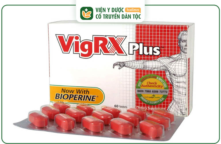 Viên uống VigRX Plus giúp cải thiện chức năng cương dương