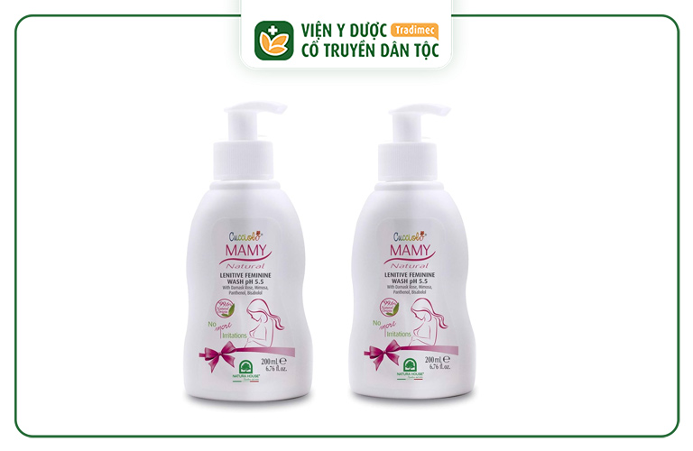 Bác sĩ khuyên mẹ bầu nên dùng Cucciolo Mamy Natural Lenitive Feminine Wash