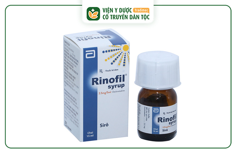 Siro Rinofil được đánh giá cao về hiệu quả