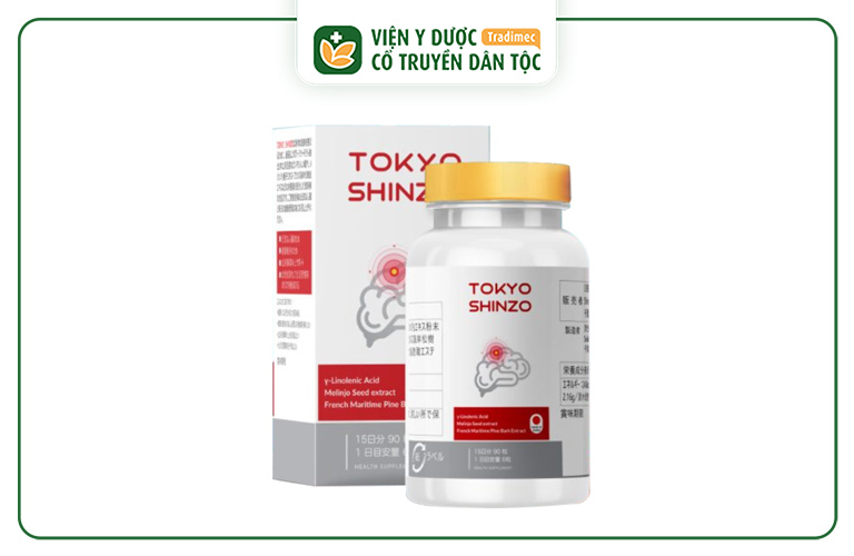 Viên uống Tokyo Shinzo giảm mỡ máu cua Nhật