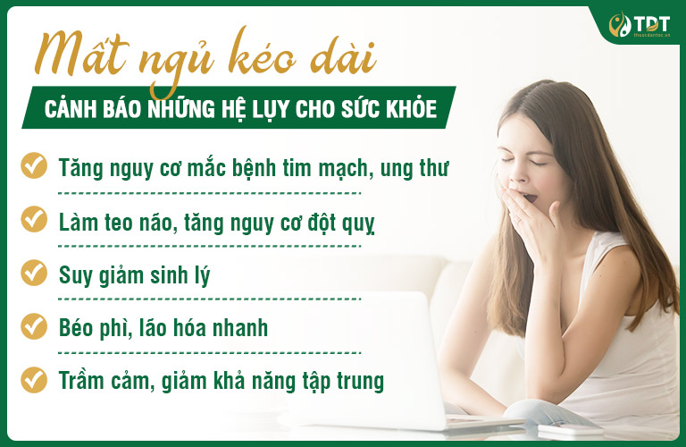 Biến chứng khó lường của căn bệnh mất ngủ