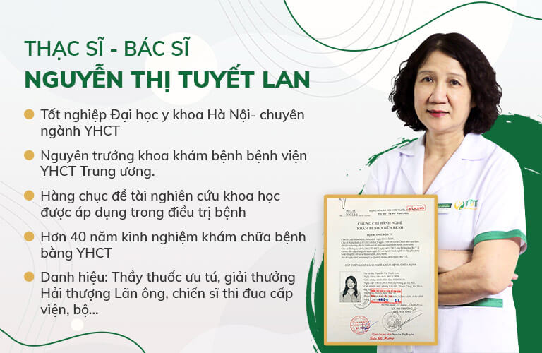 Thông tin bác sĩ Nguyễn Thị Tuyết Lan