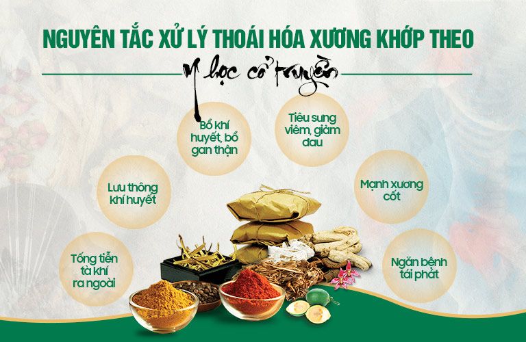 Nguyên tắc xử lý thoái hóa xương khớp y học cổ truyền