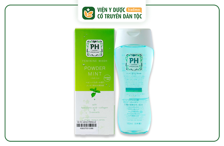 Dung dịch vệ sinh PH care Powder Mint làm sạch vùng kín nhẹ nhàng