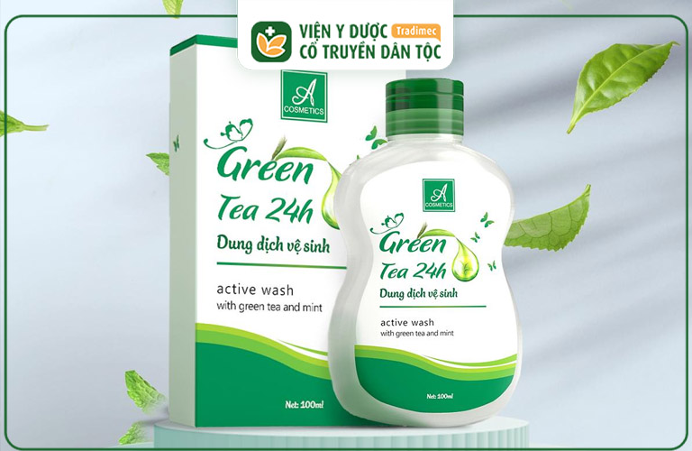 Trà Xanh A Cosmetics Green Tea 24h là sản phẩm giúp làm sạch vùng kín cho phụ nữ