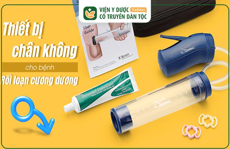 Nam giới sử dụng máy theo hướng dẫn từ nhà sản xuất hoặc theo chỉ định từ bác sĩ