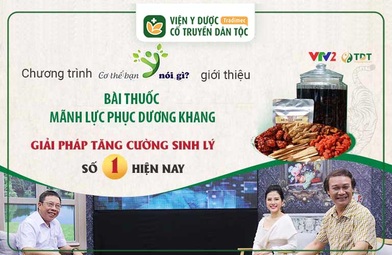 Báo chí, truyền hình đưa tin về hiệu quả bài thuốc sinh lý nam Mãnh lực Phục dương khang