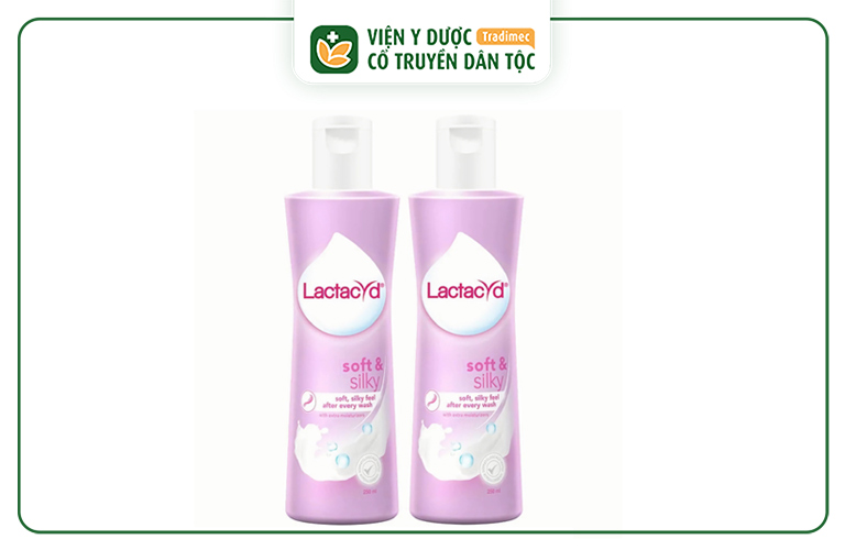 Lactacyd Soft & Silky có độ pH 5.2Lactacyd Soft & Silky có độ pH 5.2