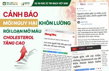 Mỡ máu cao là bệnh lý cực kỳ nguy hiểm