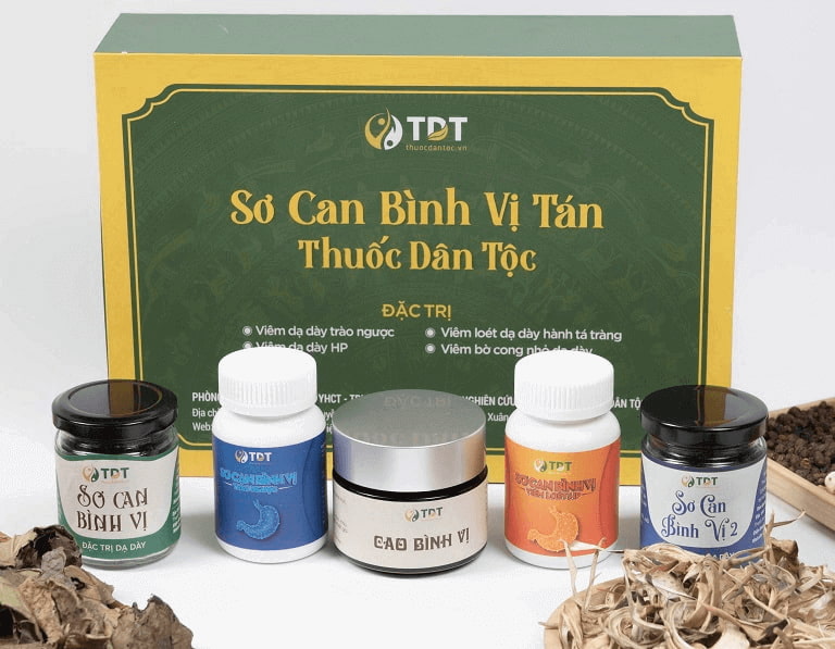 Bài thuốc thảo dược Sơ can Bình vị tán chữa bệnh dạ dày 