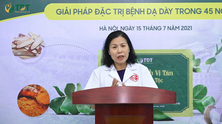 Bác sĩ Vân Anh chia sẻ hiệu quả của Sơ can Bình vị tán thế hệ 2