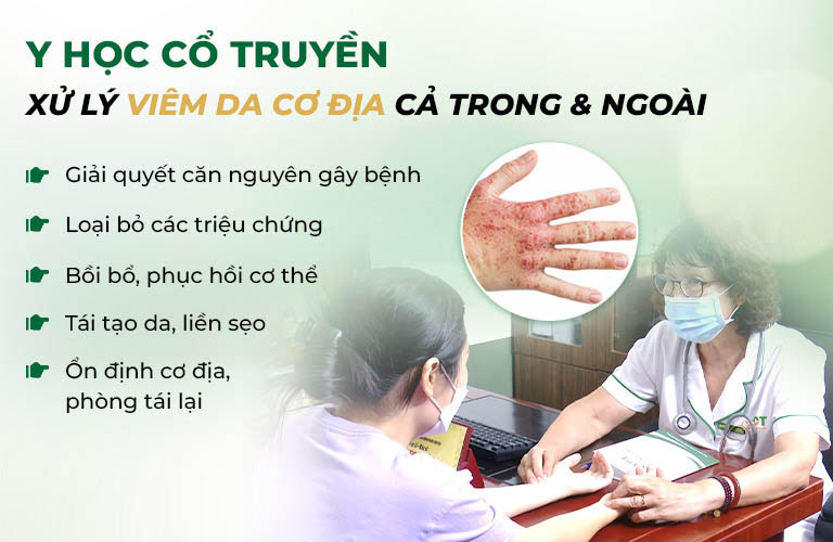 Nguyên tắc xử lý viêm da cơ địa của y học cổ truyền