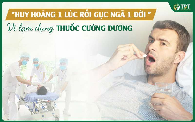 Lạm dụng thuốc cường dương có thể gây liệt dương