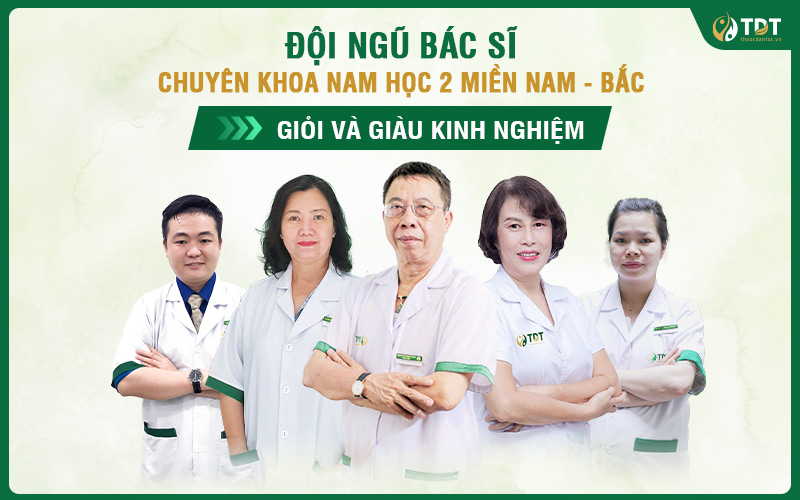 Đội ngũ bác sĩ chuyên khoa nam học giỏi và giàu kinh nghiệm