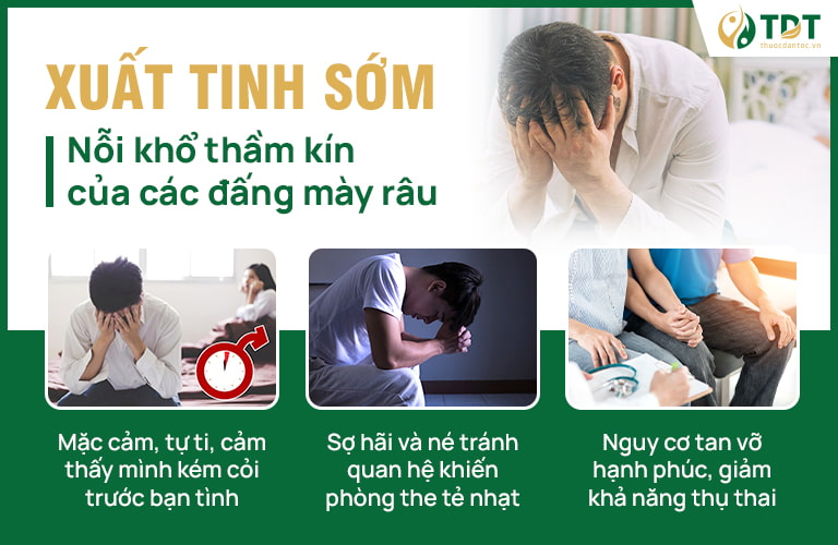 Ra sớm bào mòn phong độ đàn ông